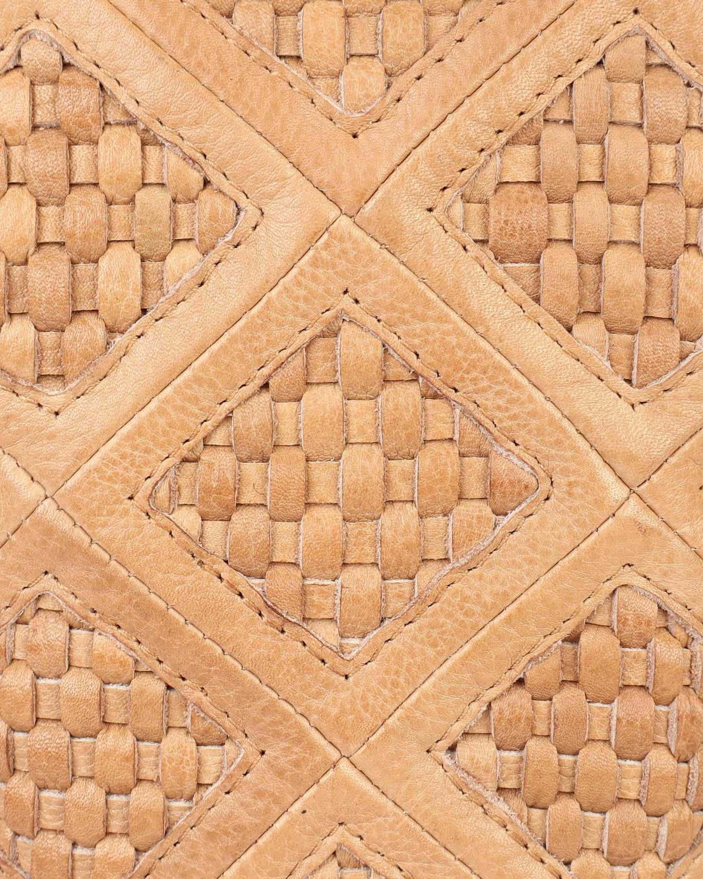 Milder | Chess Patterned Leather Phone Bag