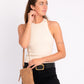 Milder | Chess Patterned Leather Phone Bag