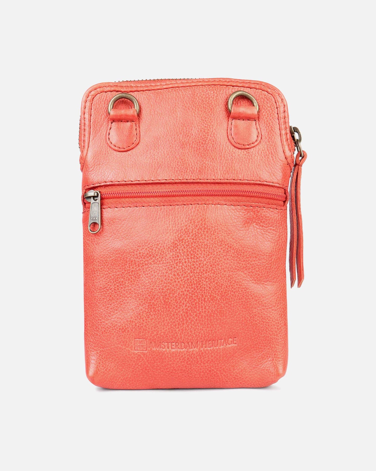 Milder | Chess Patterned Leather Phone Bag