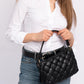 Wang | Woven Leather Shoulder Bag