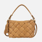 Wang | Woven Leather Shoulder Bag
