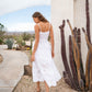 Addyson Dress In Fresh White Eyelet