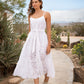 Addyson Dress In Fresh White Eyelet