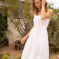 Addyson Dress In Fresh White Eyelet
