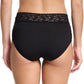 Supima® Cotton French Brief Black