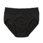 Supima® Cotton French Brief Black