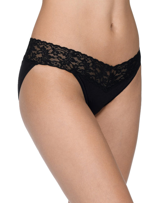 Supima® Cotton V-kini Black