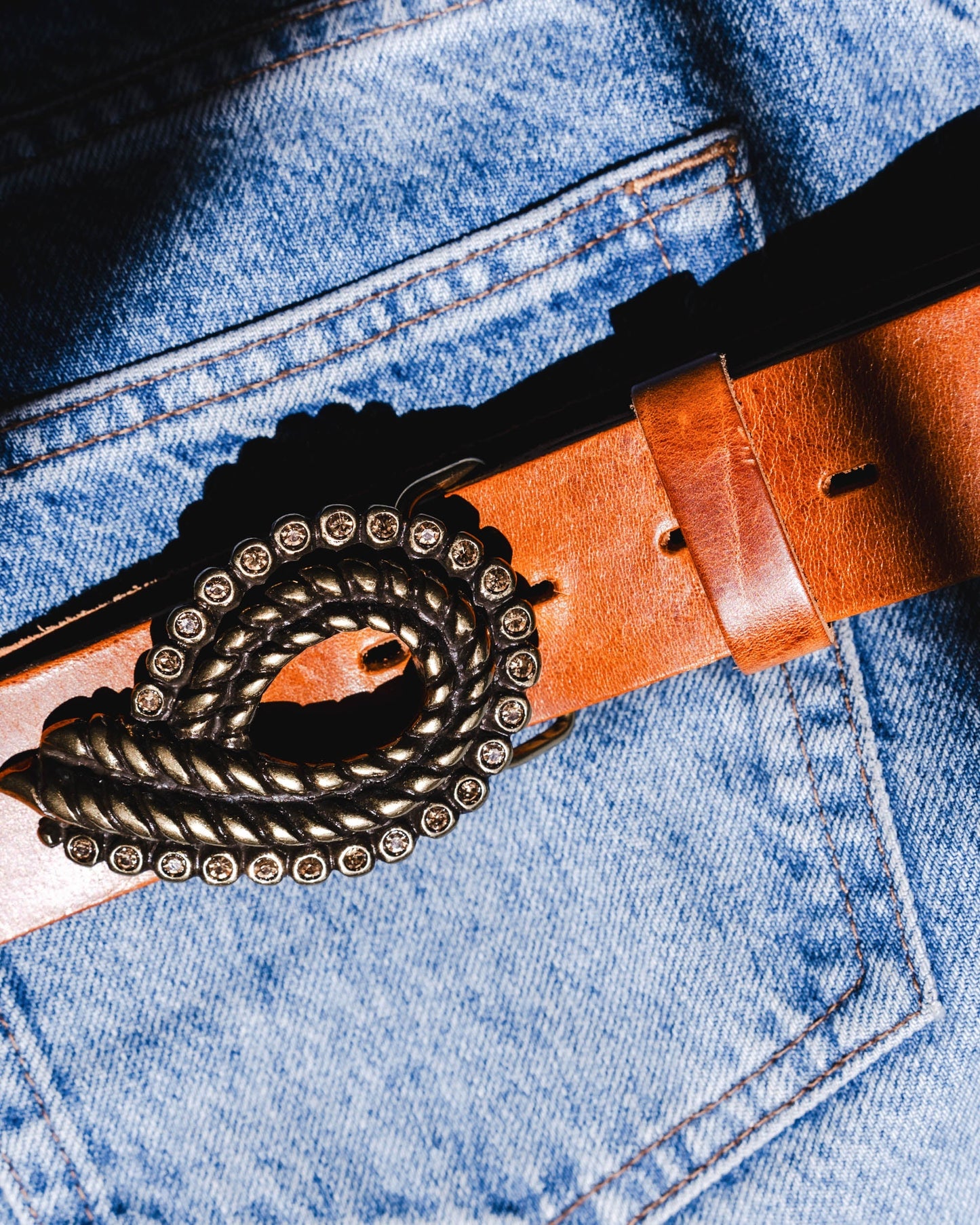 Genoa | Belt Buckle Antique Gold
