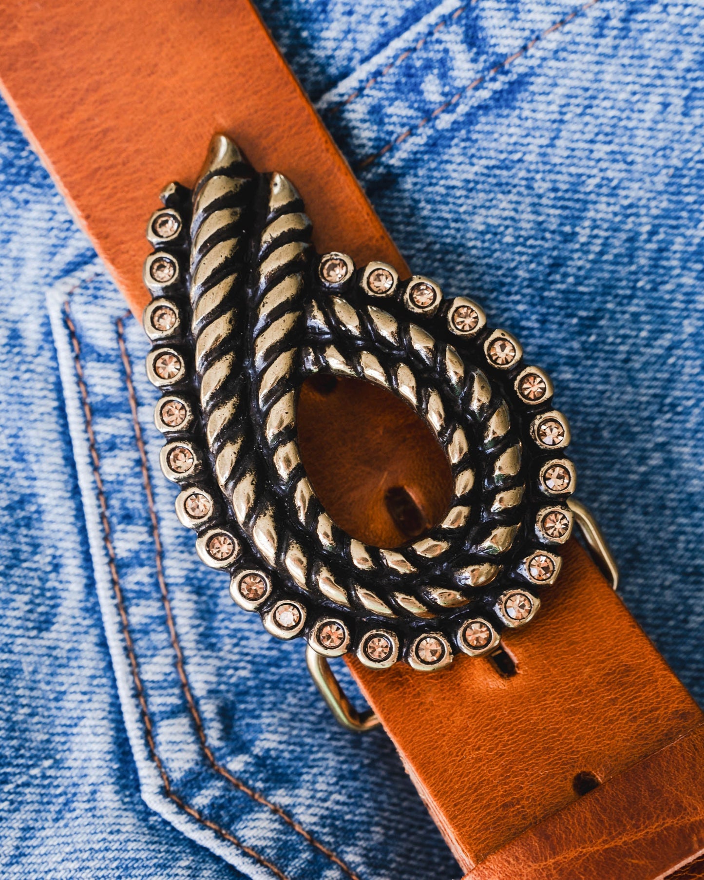 Genoa | Belt Buckle Antique Gold