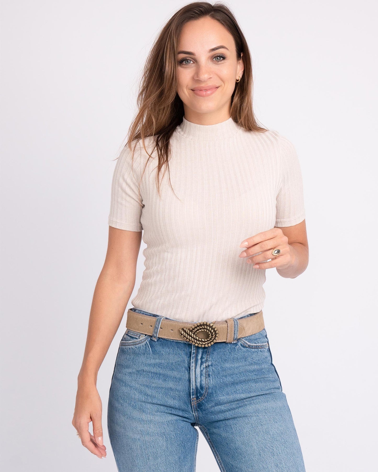 Genoa | Belt Buckle Antique Gold
