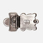 Bari | Belt Buckle Shiny Silver