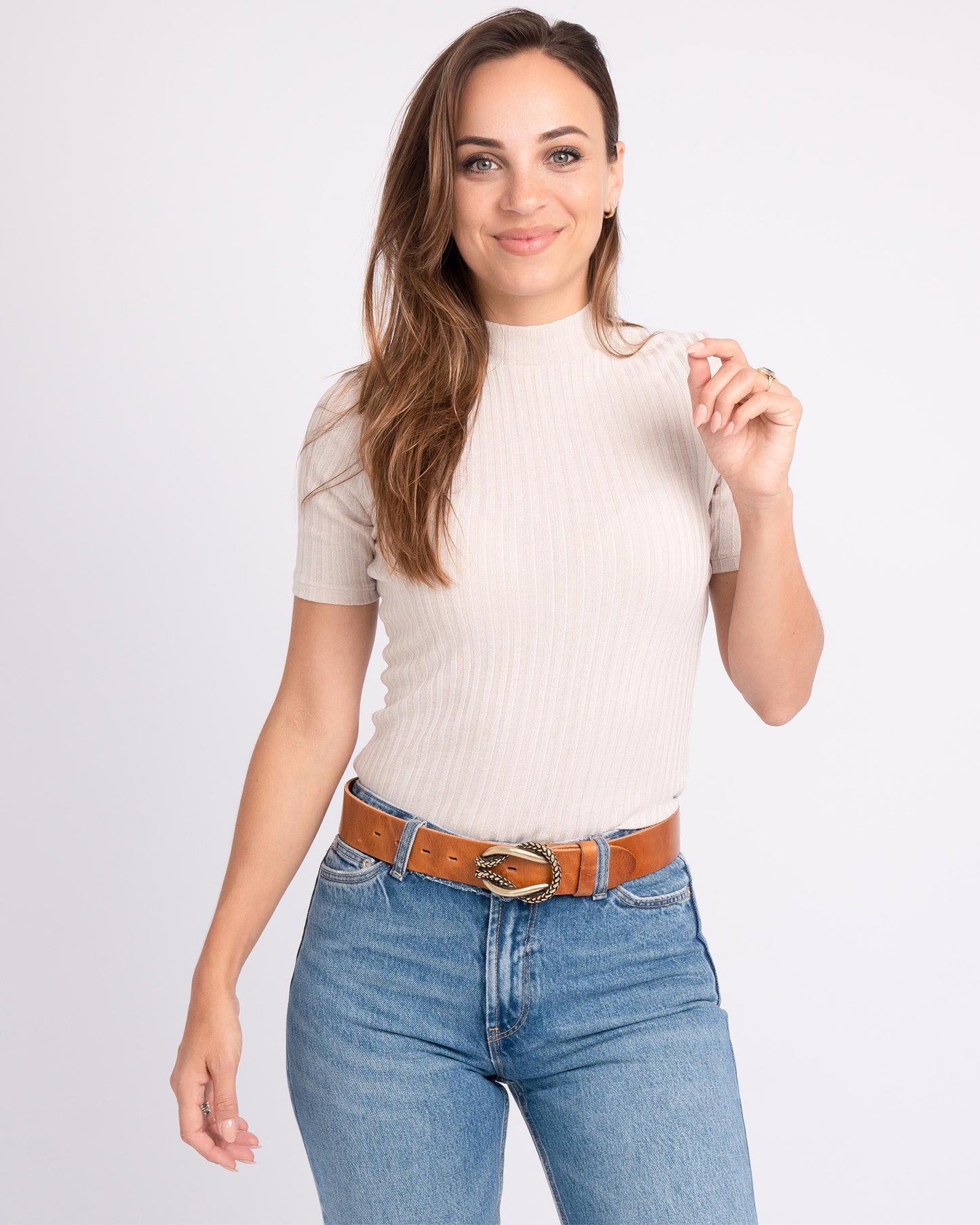 Milano Shiny Gold | Belt Buckle
