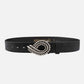 Genoa | Silver Belt Buckle Antique Silver